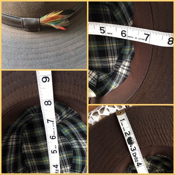 Men’s Oiled Cloth Safari Explorer Hat - Picture 2 of 5